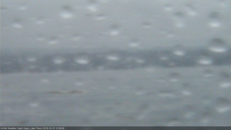 Lake Travis webcam, October 15, 2018 12:00 PM CT