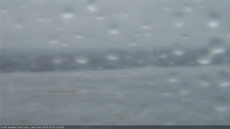 Lake Travis webcam, October 15, 2018 12:05 PM CT