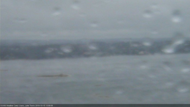 Lake Travis webcam, October 15, 2018 12:10 PM CT