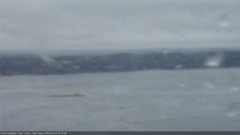 Lake Travis webcam, October 15, 2018 12:20 PM CT