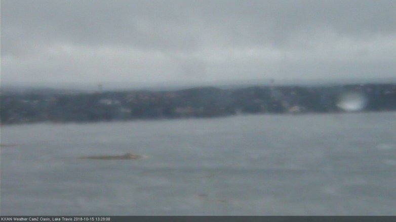 Lake Travis webcam, October 15, 2018 12:30 PM CT