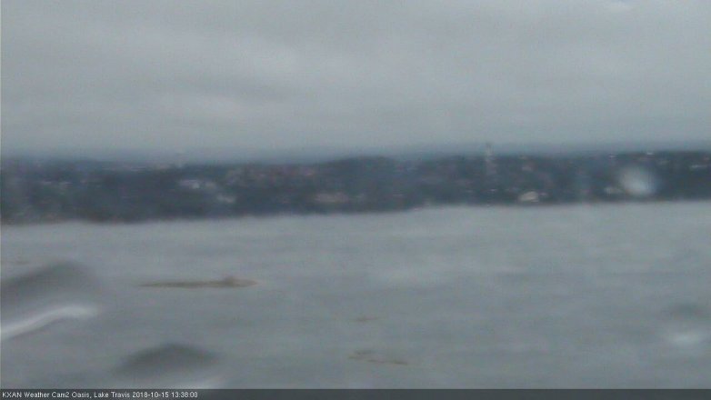 Lake Travis webcam, October 15, 2018 12:40 PM CT
