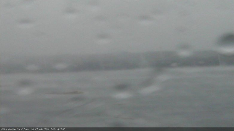 Lake Travis webcam, October 15, 2018 1:25 PM CT