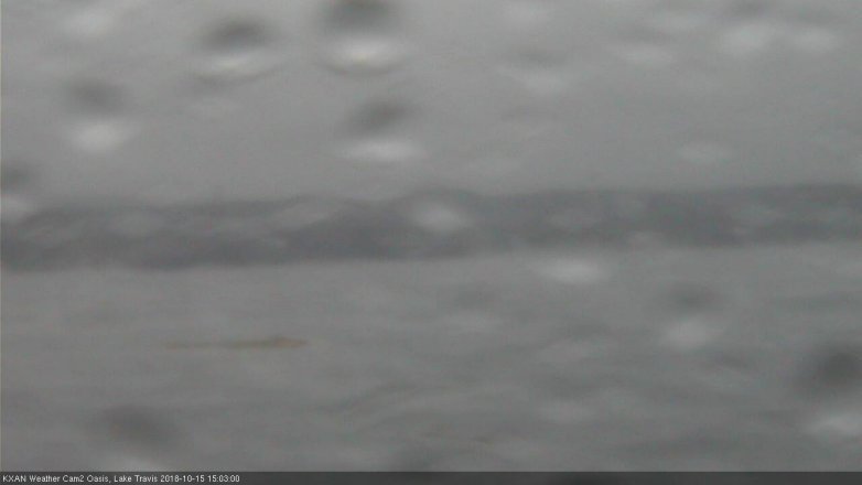 Lake Travis webcam, October 15, 2018 2:05 PM CT