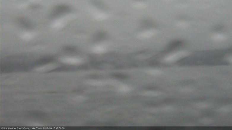 Lake Travis webcam, October 15, 2018 2:10 PM CT