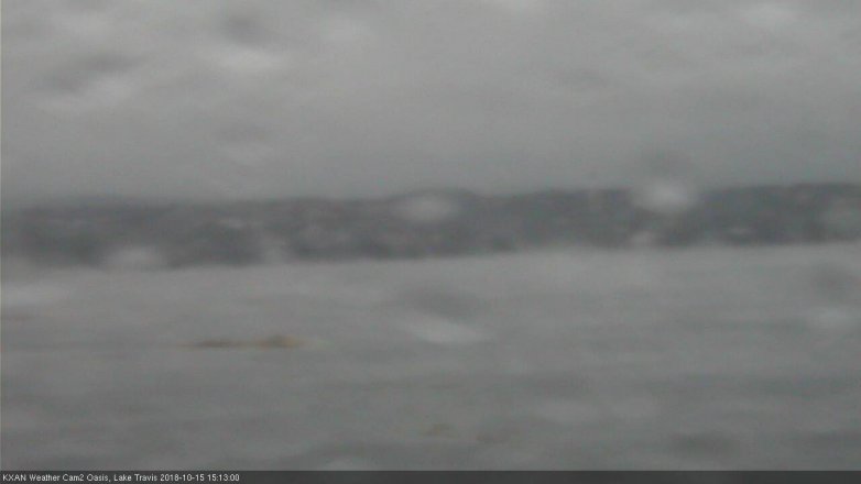 Lake Travis webcam, October 15, 2018 2:15 PM CT