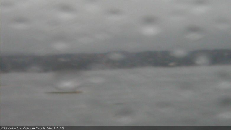 Lake Travis webcam, October 15, 2018 2:20 PM CT