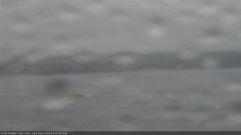 Lake Travis webcam, October 15, 2018 2:25 PM CT