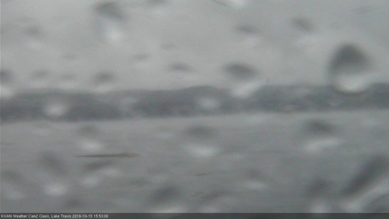Lake Travis webcam, October 15, 2018 2:55 PM CT