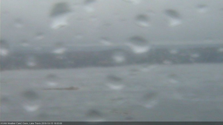 Lake Travis webcam, October 15, 2018 3:05 PM CT