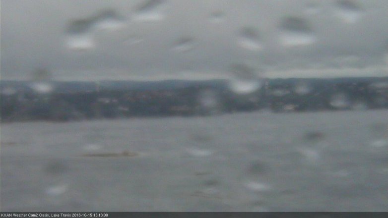 Lake Travis webcam, October 15, 2018 3:15 PM CT
