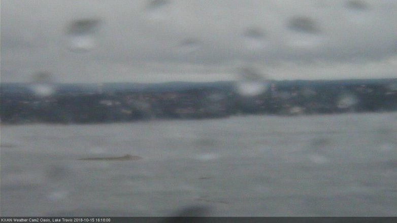 Lake Travis webcam, October 15, 2018 3:20 PM CT