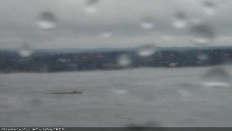 Lake Travis webcam, October 15, 2018 3:25 PM CT