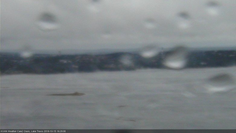 Lake Travis webcam, October 15, 2018 3:30 PM CT