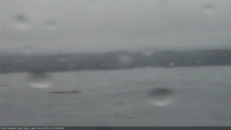 Lake Travis webcam, October 15, 2018 3:40 PM CT