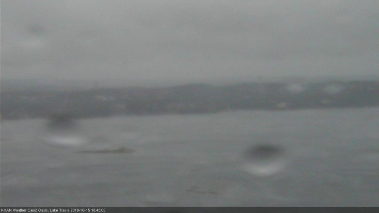 Lake Travis webcam, October 15, 2018 3:45 PM CT