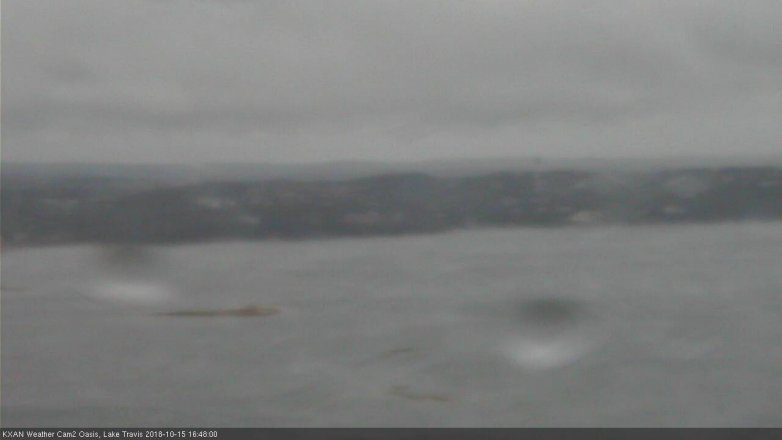 Lake Travis webcam, October 15, 2018 3:50 PM CT