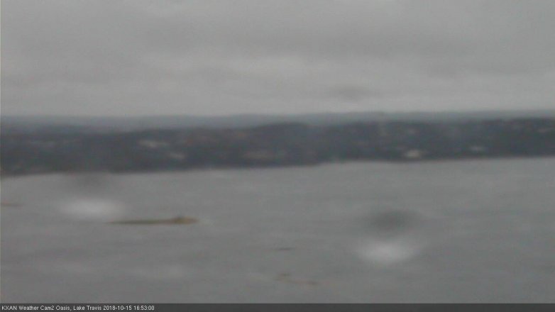 Lake Travis webcam, October 15, 2018 3:55 PM CT