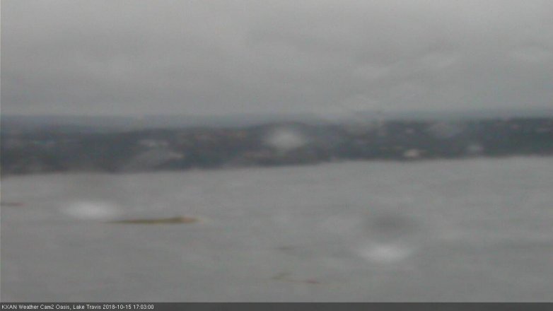 Lake Travis webcam, October 15, 2018 4:05 PM CT