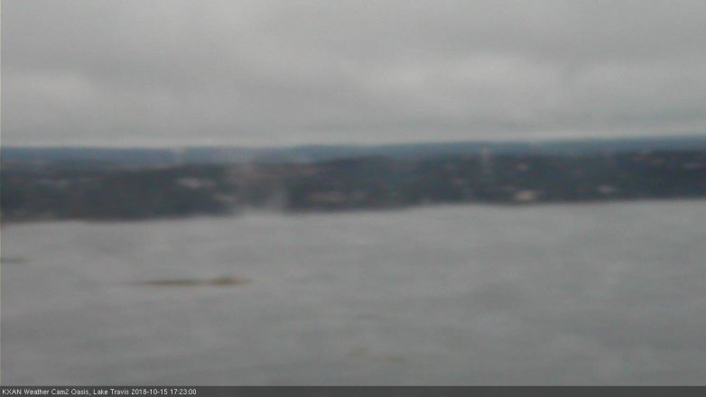 Lake Travis webcam, October 15, 2018 4:25 PM CT