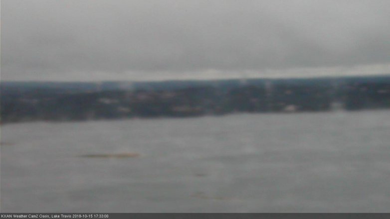 Lake Travis webcam, October 15, 2018 4:35 PM CT