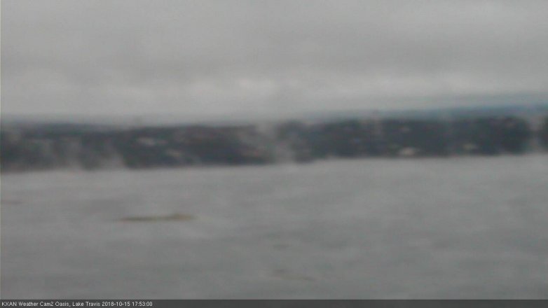 Lake Travis webcam, October 15, 2018 4:55 PM CT