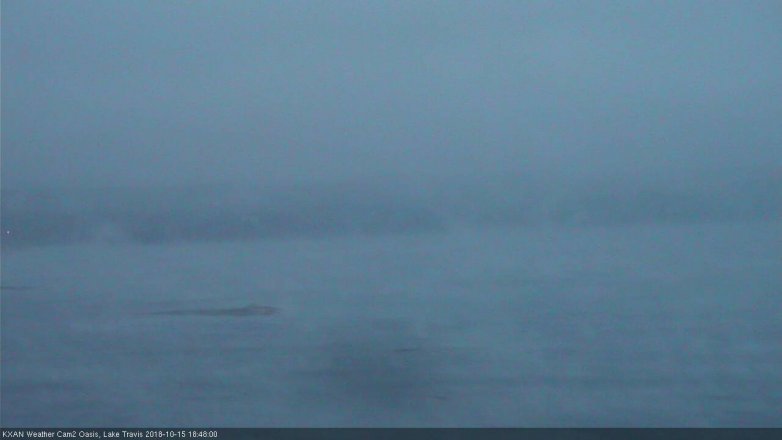 Lake Travis webcam, October 15, 2018 5:50 PM CT