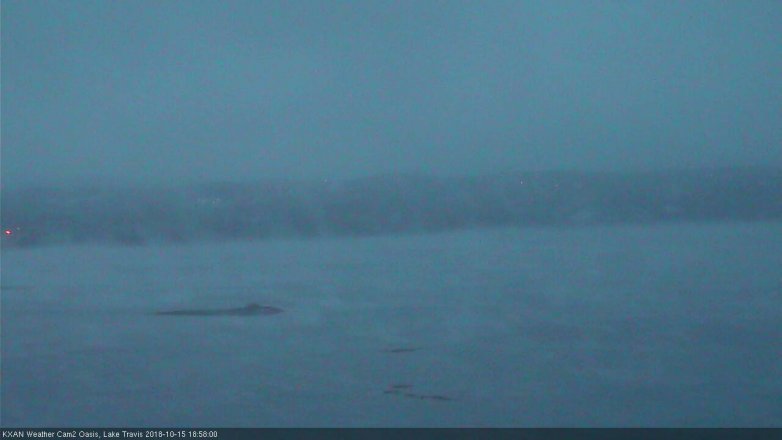 Lake Travis webcam, October 15, 2018 6:00 PM CT