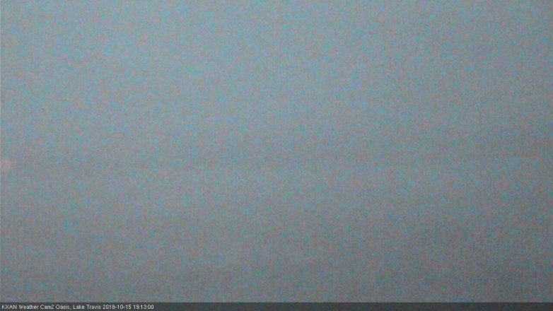 Lake Travis webcam, October 15, 2018 6:15 PM CT