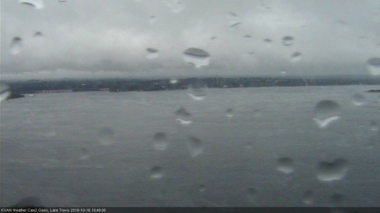 Lake Travis webcam, October 16, 2018 9:50 AM CT