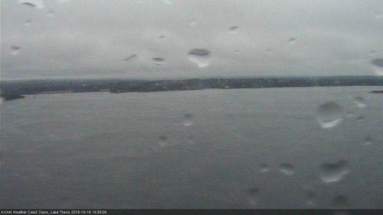 Lake Travis webcam, October 16, 2018 10:00 AM CT