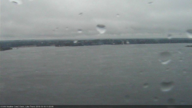 Lake Travis webcam, October 16, 2018 10:05 AM CT