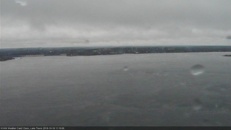 Lake Travis webcam, October 16, 2018 10:20 AM CT