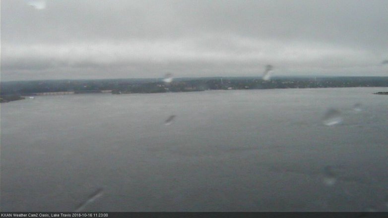 Lake Travis webcam, October 16, 2018 10:25 AM CT