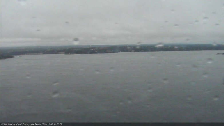Lake Travis webcam, October 16, 2018 10:35 AM CT
