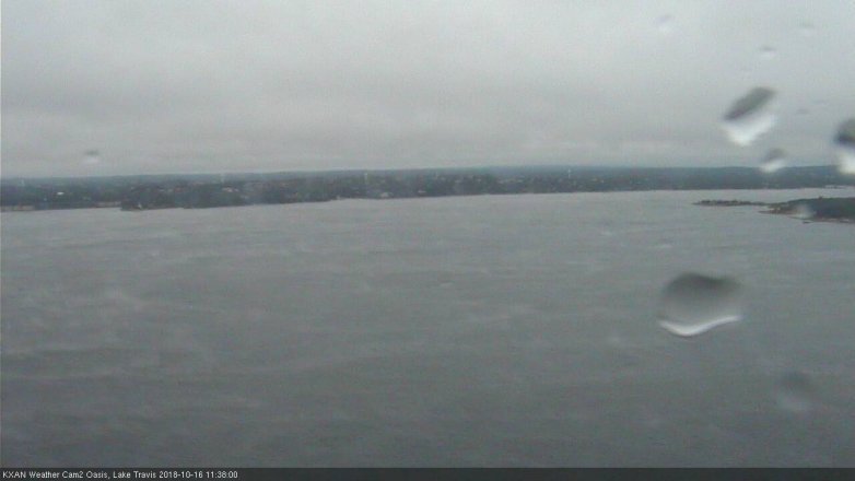 Lake Travis webcam, October 16, 2018 10:40 AM CT