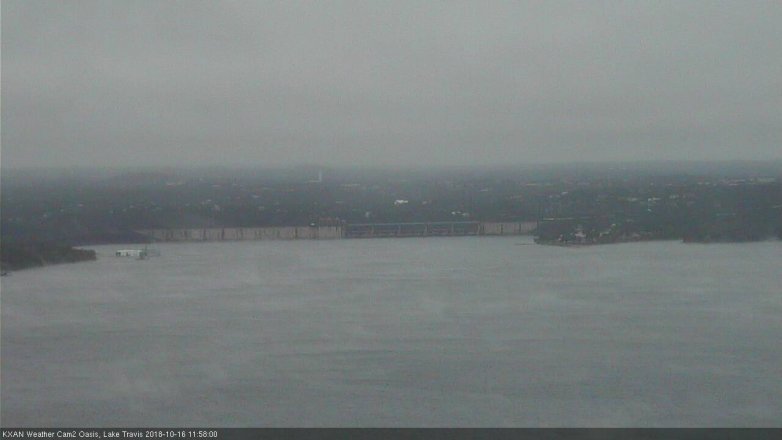 Lake Travis webcam, October 16, 2018 11:00 AM CT