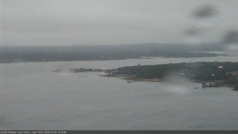 Lake Travis webcam, October 16, 2018 11:20 AM CT