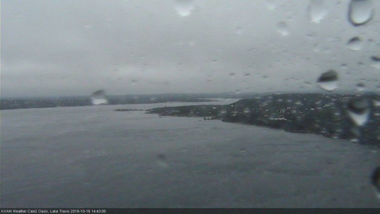 Lake Travis webcam, October 16, 2018 1:45 PM CT