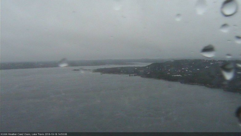 Lake Travis webcam, October 16, 2018 1:55 PM CT