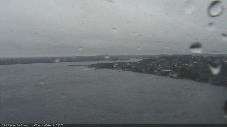 Lake Travis webcam, October 16, 2018 2:05 PM CT