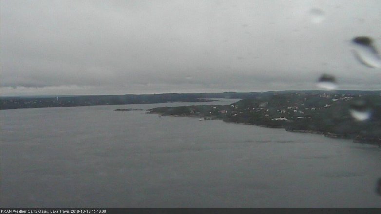 Lake Travis webcam, October 16, 2018 2:50 PM CT