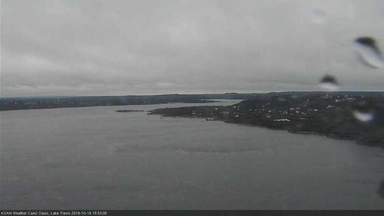 Lake Travis webcam, October 16, 2018 2:55 PM CT