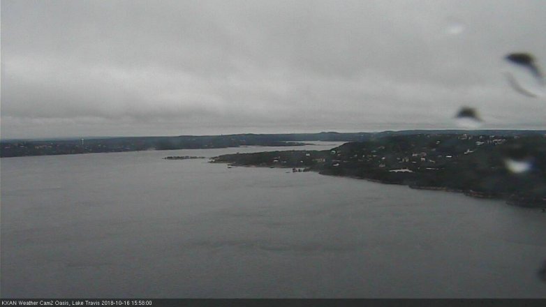Lake Travis webcam, October 16, 2018 3:00 PM CT