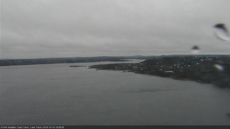 Lake Travis webcam, October 16, 2018 3:10 PM CT
