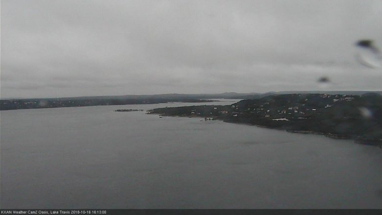 Lake Travis webcam, October 16, 2018 3:15 PM CT