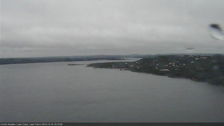 Lake Travis webcam, October 16, 2018 3:20 PM CT