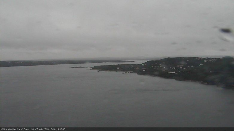 Lake Travis webcam, October 16, 2018 3:35 PM CT