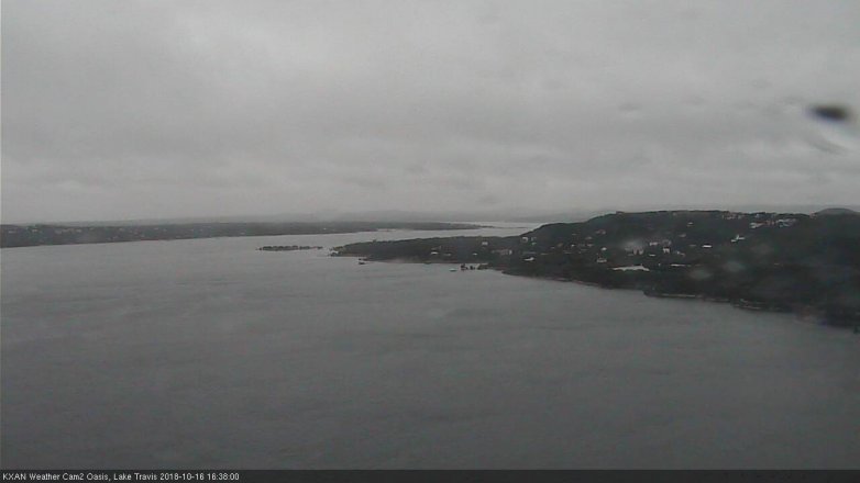 Lake Travis webcam, October 16, 2018 3:40 PM CT