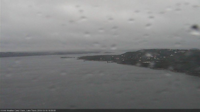 Lake Travis webcam, October 16, 2018 4:00 PM CT